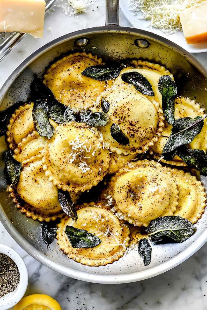 Brown Butter Sage Ravioli
