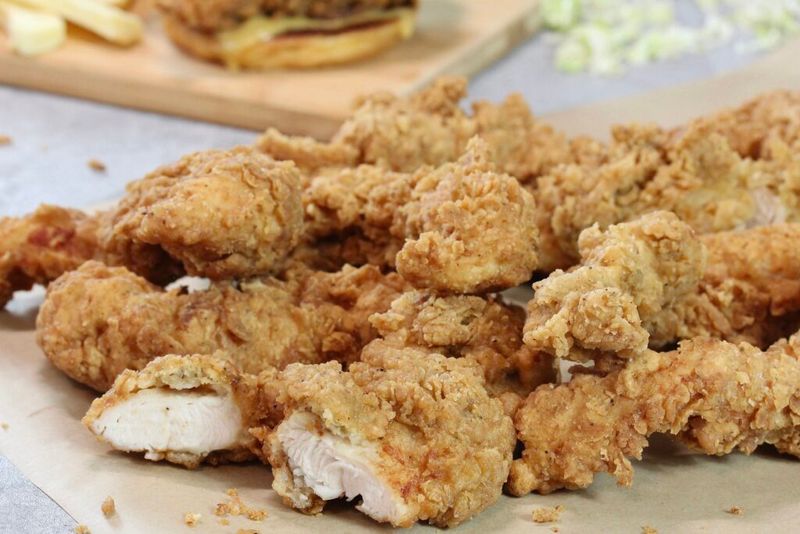 Breaded Chicken Tenders: Deceptively Dry
