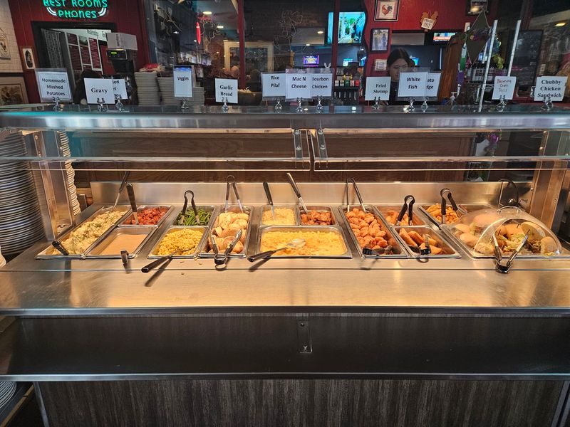 Buffet Spreads And A Throwback Salad Bar