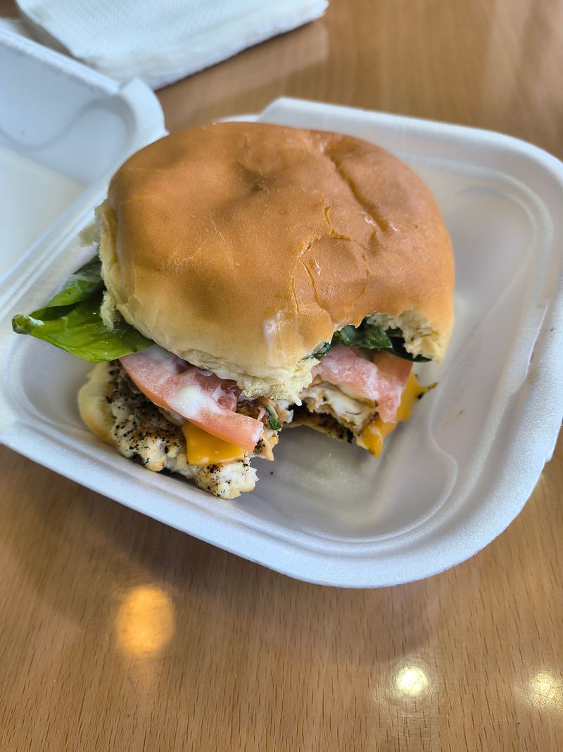 Chicken Burgers Made From Real Breast Meat