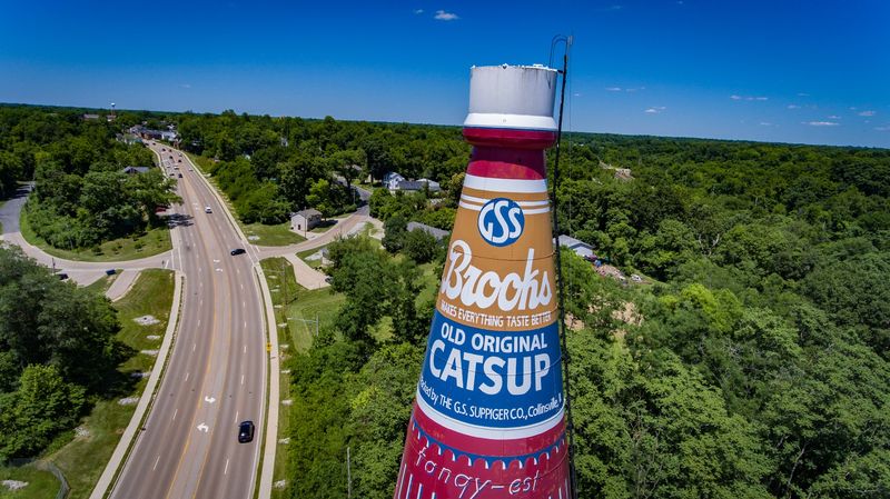 The Tallest Catsup Bottle Structure In The World