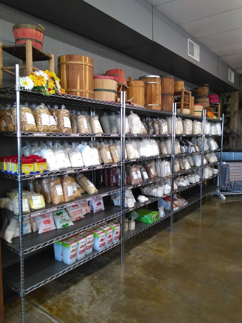Bulk Goods Create A Wall Of Color