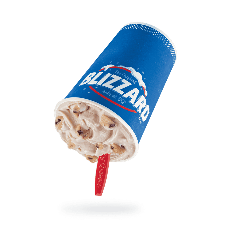 Dairy Queen's Large Chocolate Chip Cookie Dough Blizzard