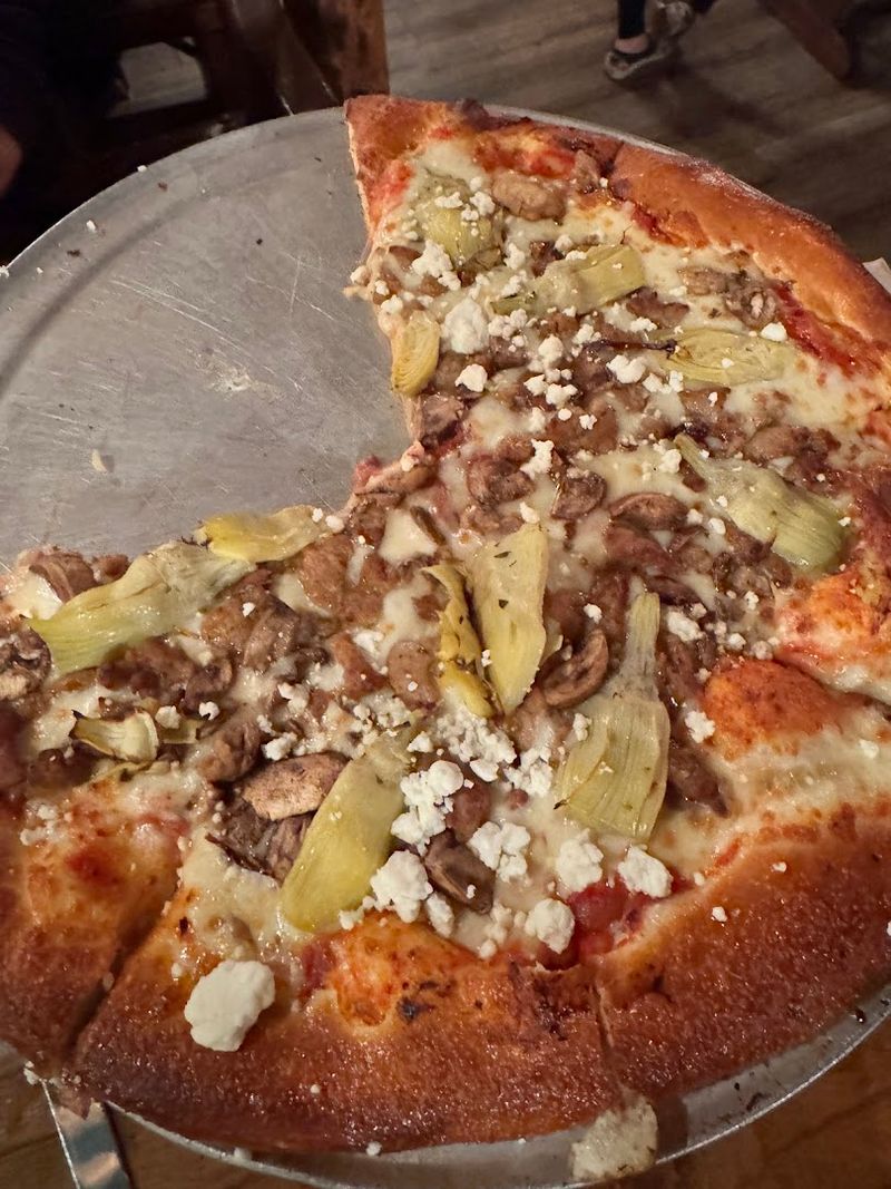 Pizza That Surprises Desert Diners