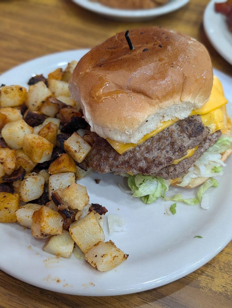 Burgers Stacked For Big Appetites