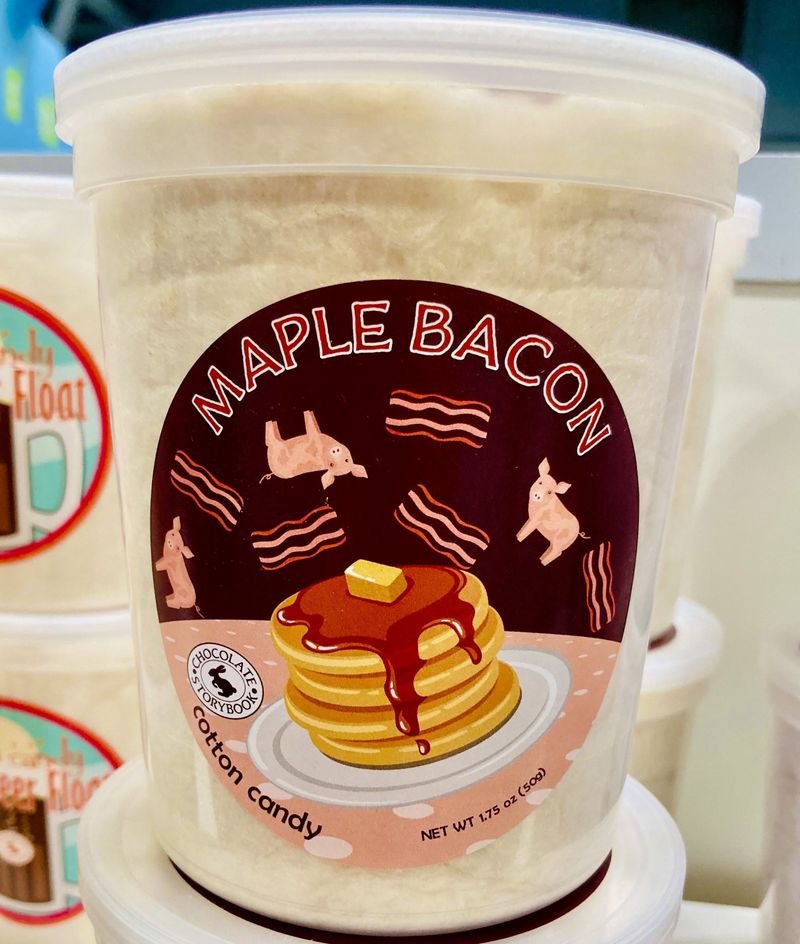 Bacon Cotton Candy