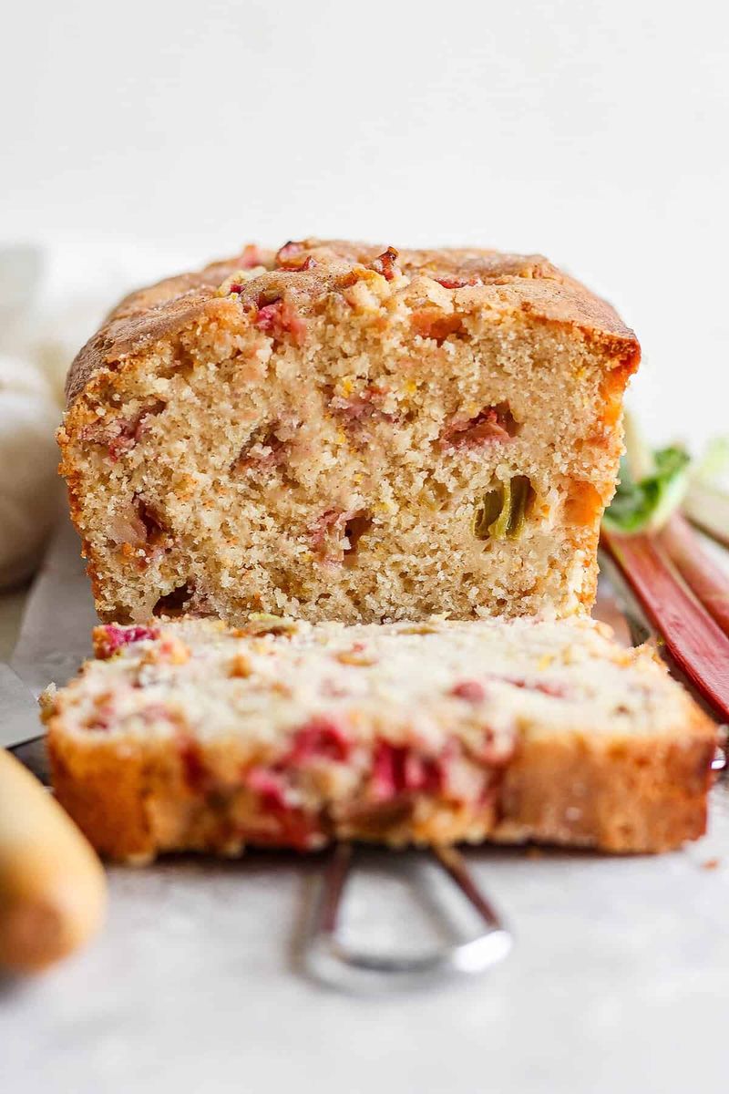 Cinnamon Rhubarb Bread