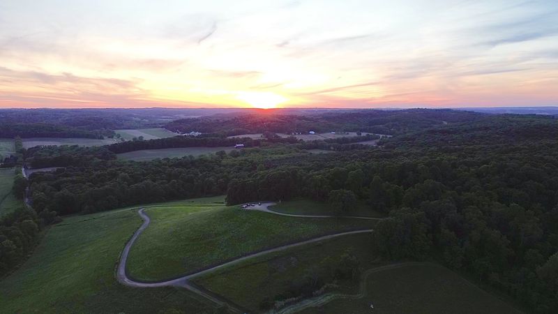 Mount Jeez Scenic Overlook at Malabar Farm State Park, Lucas, OH