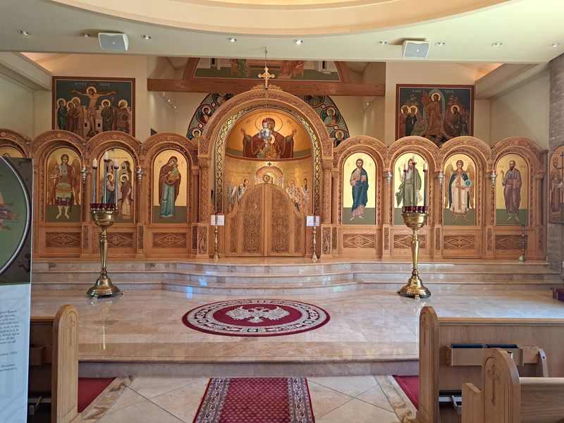 Byzantine Art Fills The Church Byzantine Art Fills The Church