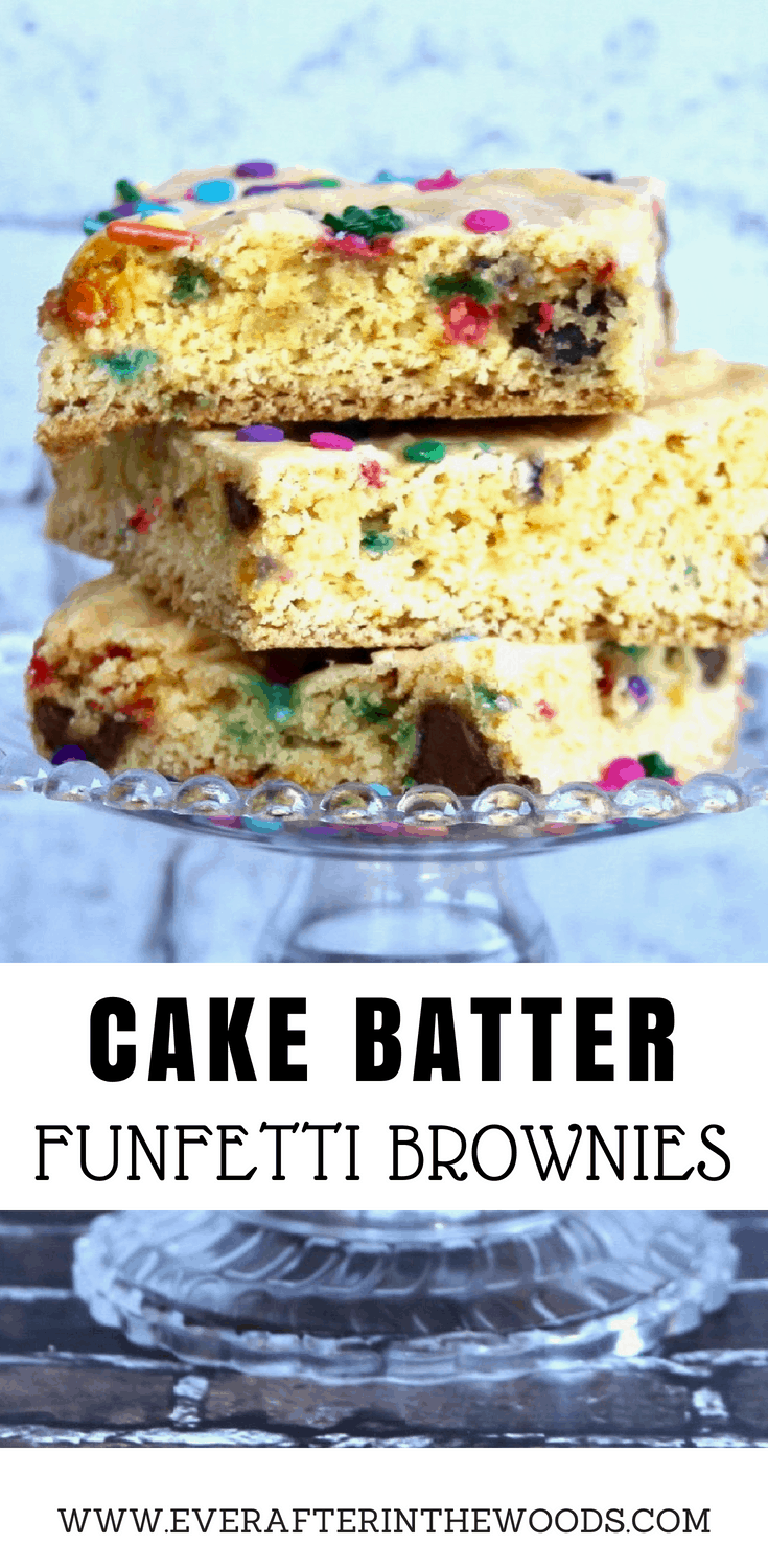 how to make cake batter brownies