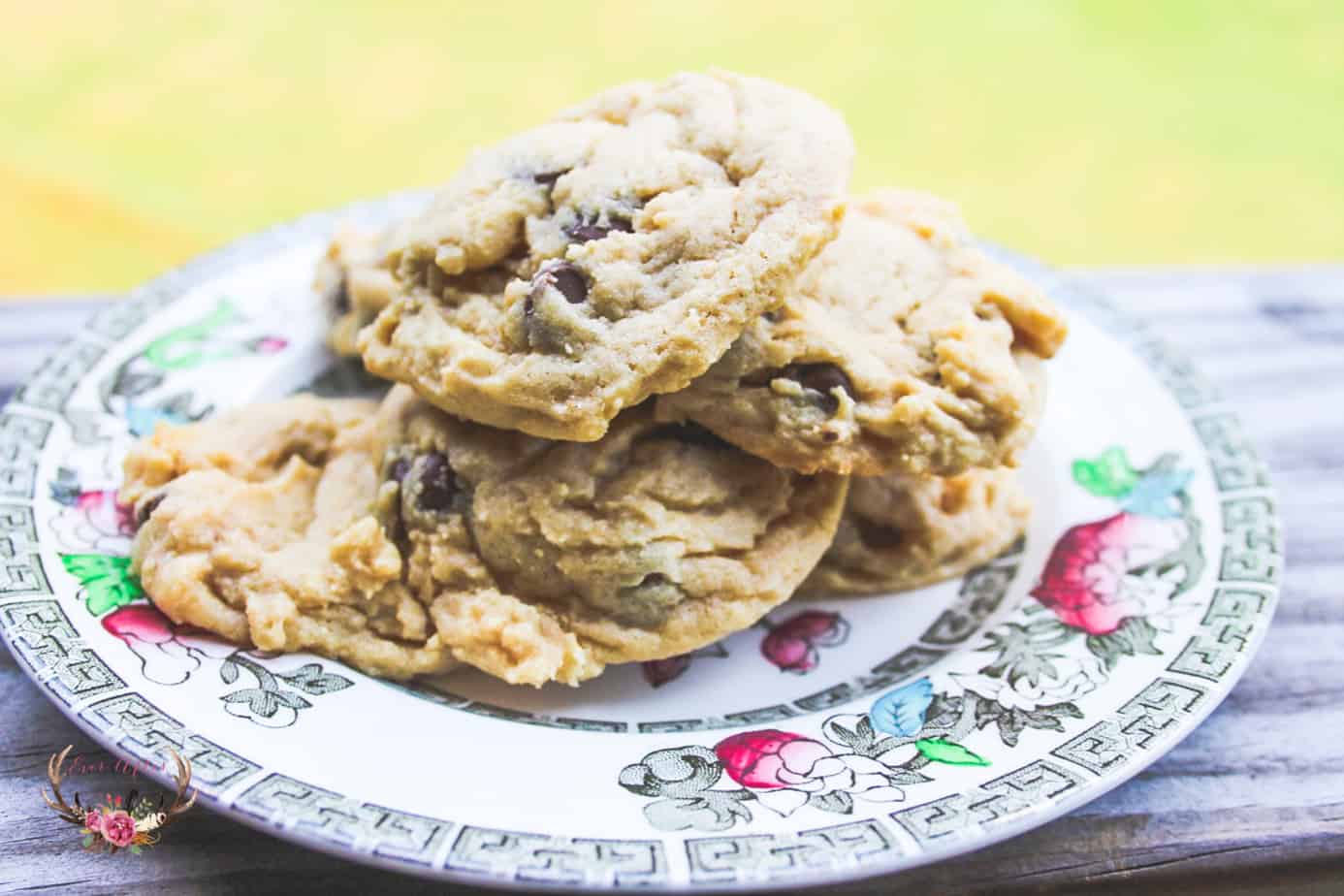 Chocolate Chip Cookies with Pudding Mix
