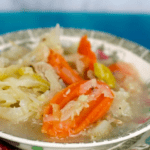 easy pork sauerkraut cabbage soup