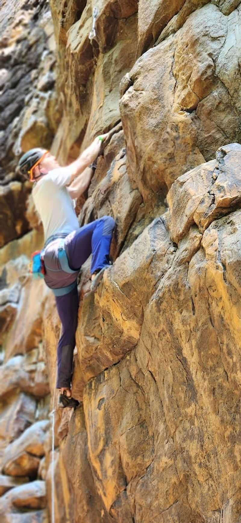 Vertical Rock Faces With Technical Climbs