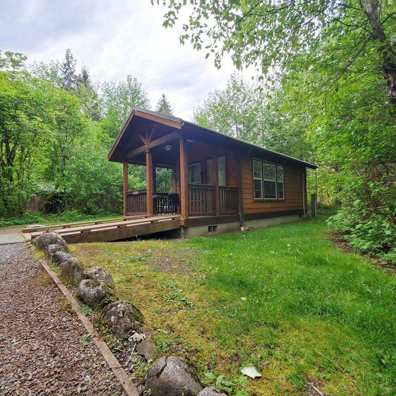 Cabins, Campsites, And Clean Restrooms Cabins, Campsites, And Clean Restrooms