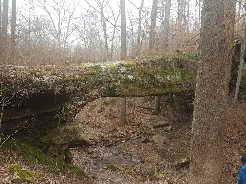 Pomona Natural Bridge Trail, Pomona, Illinois