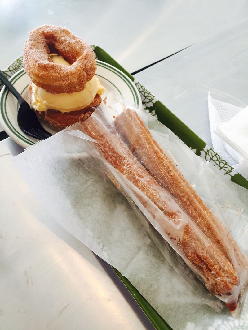 Churro Cheeseburger