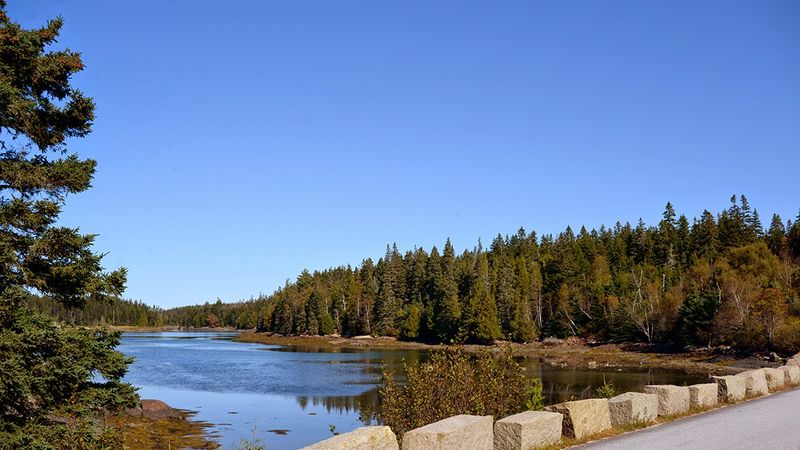 Cadillac Mountain Sits Right Along The Route