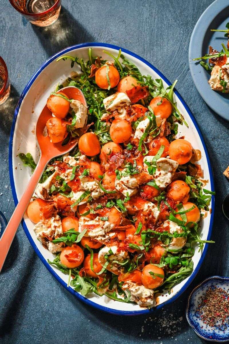 Melon Prosciutto Salad: Sweet-Salty Perfection