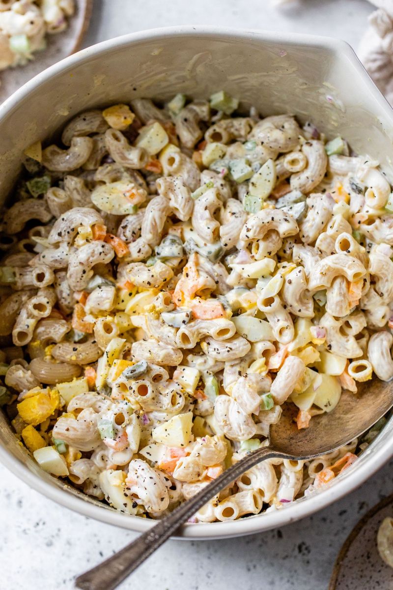 Greek Yogurt Macaroni Salad