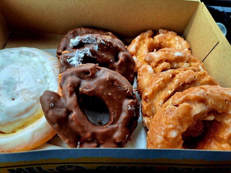 Cake Rings Glazed Fresh Right In Front Of You