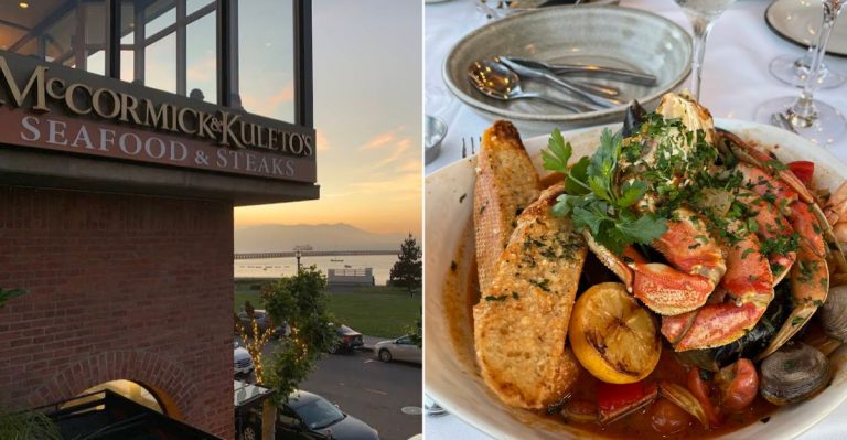 California Locals Line Up For This Coastal Grill’s Holiday Fish-And-Crab Stuffing