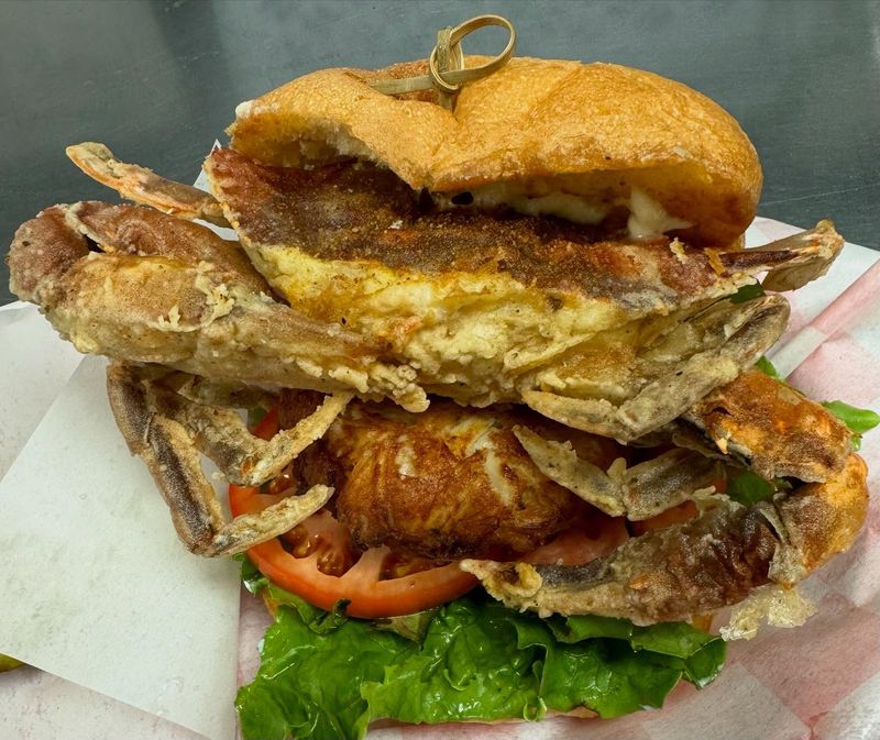 Maryland's Soft Shell Crab Sandwich