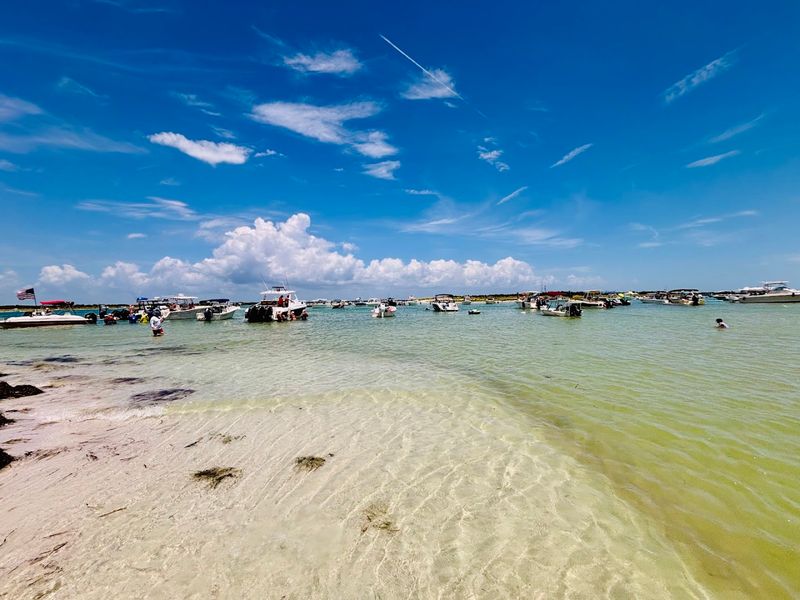 Calm And Clear Gulf Waters Perfect For Wading Calm And Clear Gulf Waters Perfect For Wading