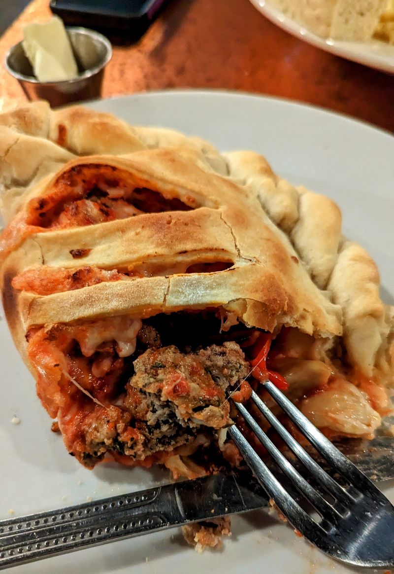 Calzones Big Enough To Share (Or Not)