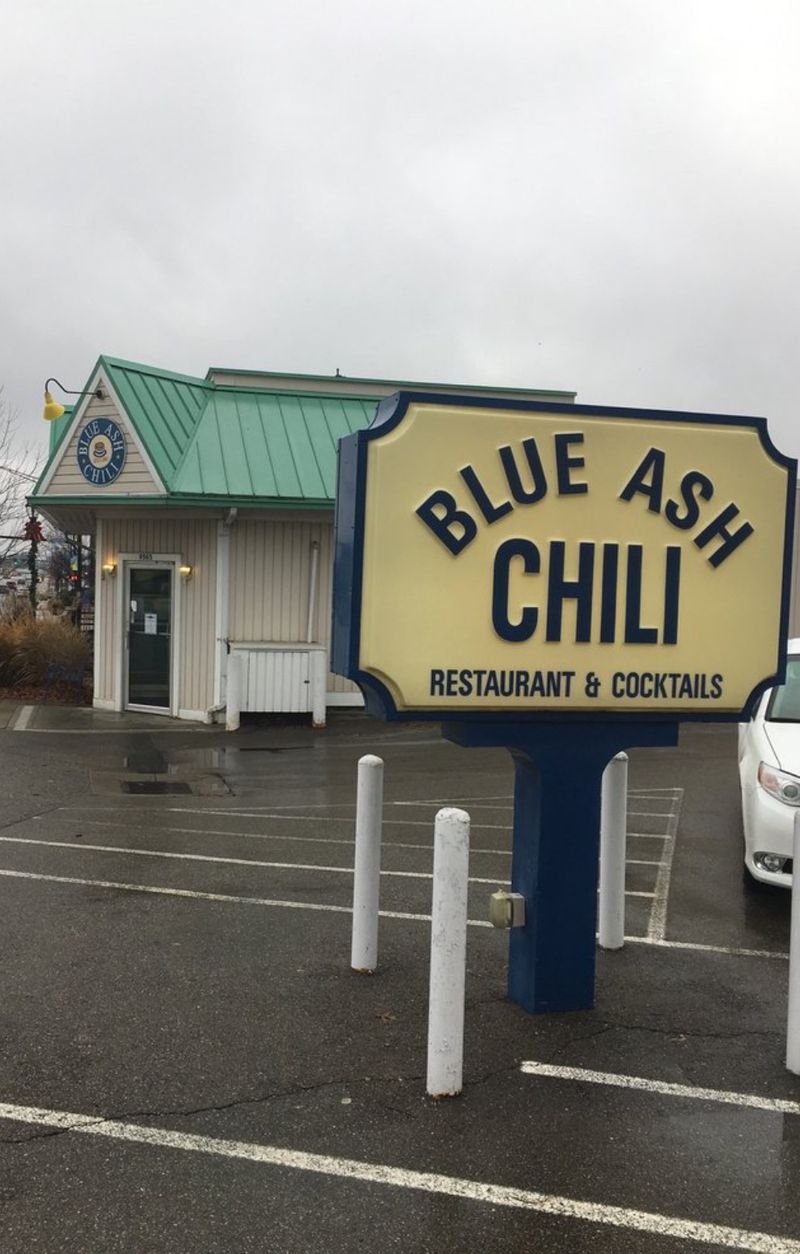 Blue Ash Chili, Blue Ash