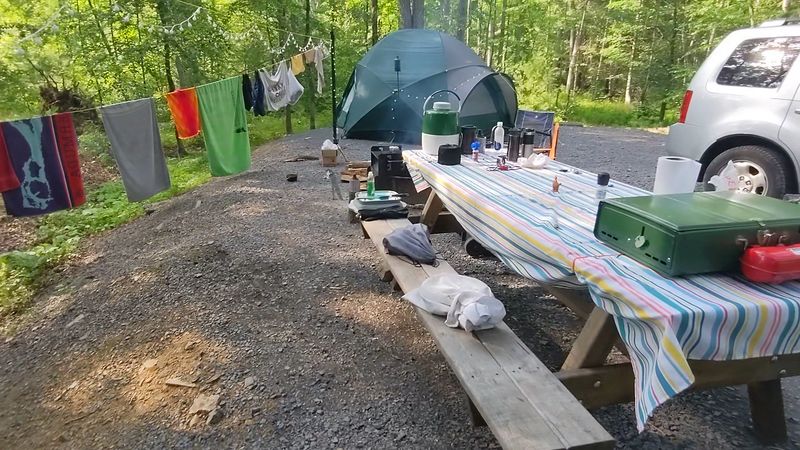 Camping Options Range From Tent Sites To Cozy Cabins