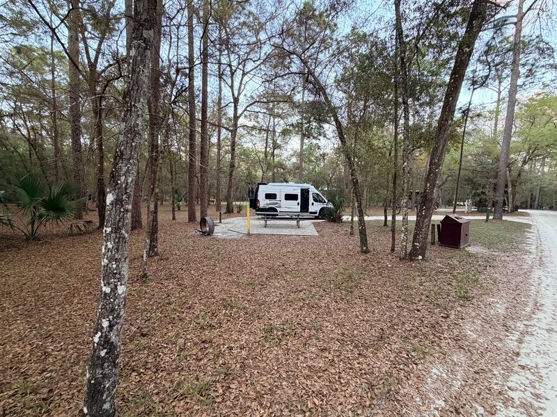 Camping Right Beside The Springs