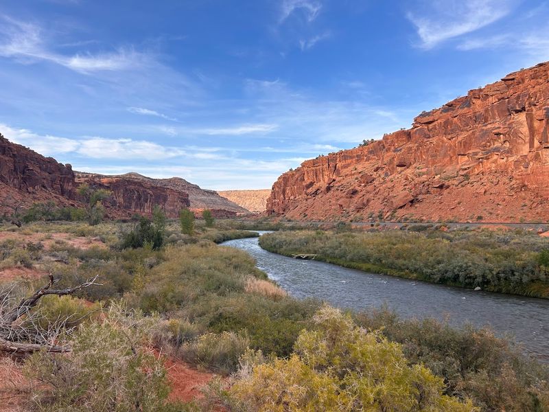 Camping Under Canyon Walls With Zero Competition for a Spot