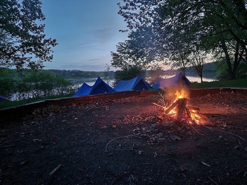 Camping Under Quiet Northern Skies