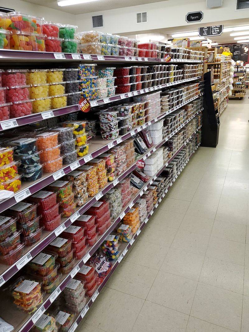 Candy, Popcorn, And Snack Mixes Galore