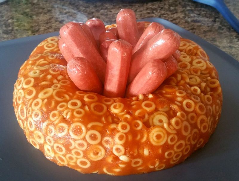 Gelatin Molds with Meat