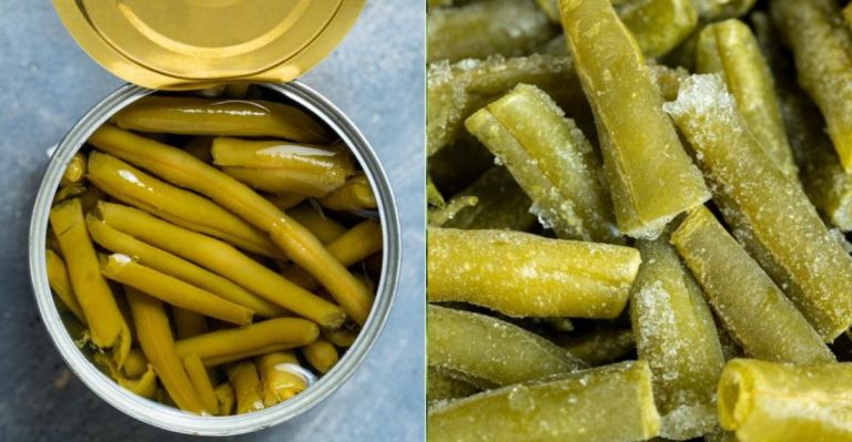 Canned Vs Frozen Green Beans, With 8 Key Differences You Need To Know