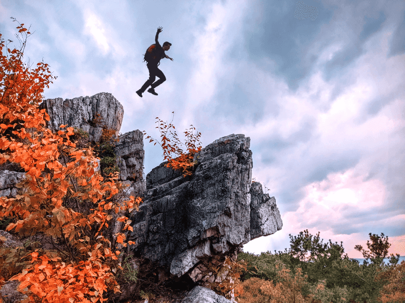 Pole Steeple Trail, Pine Grove Furnace State Park, Pennsylvania