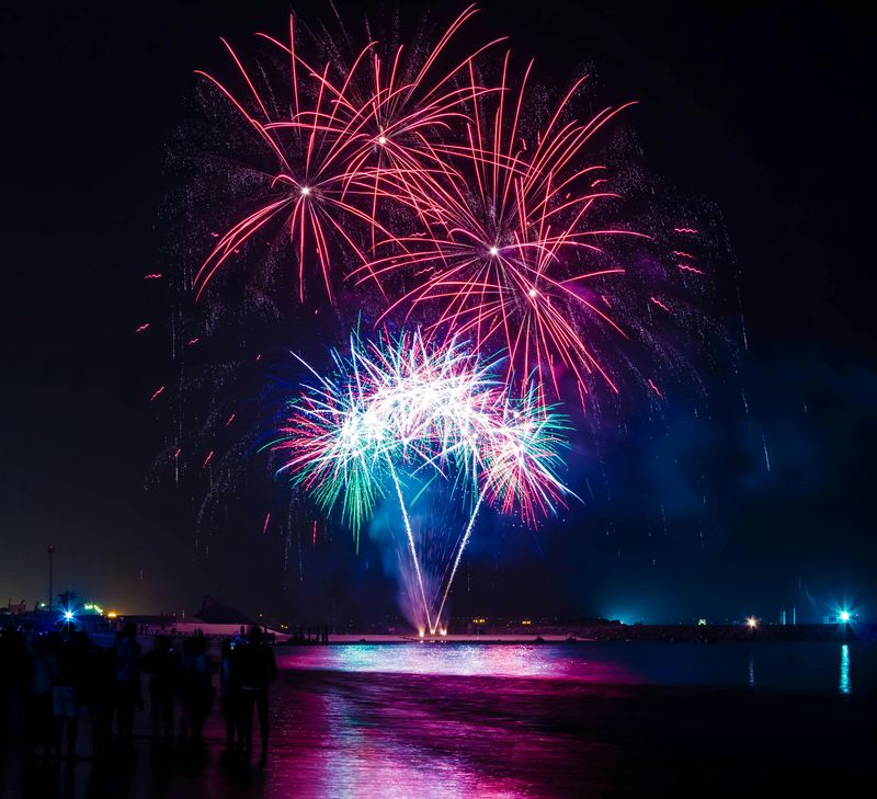 Fireworks Viewing From George Core Park Waterfront