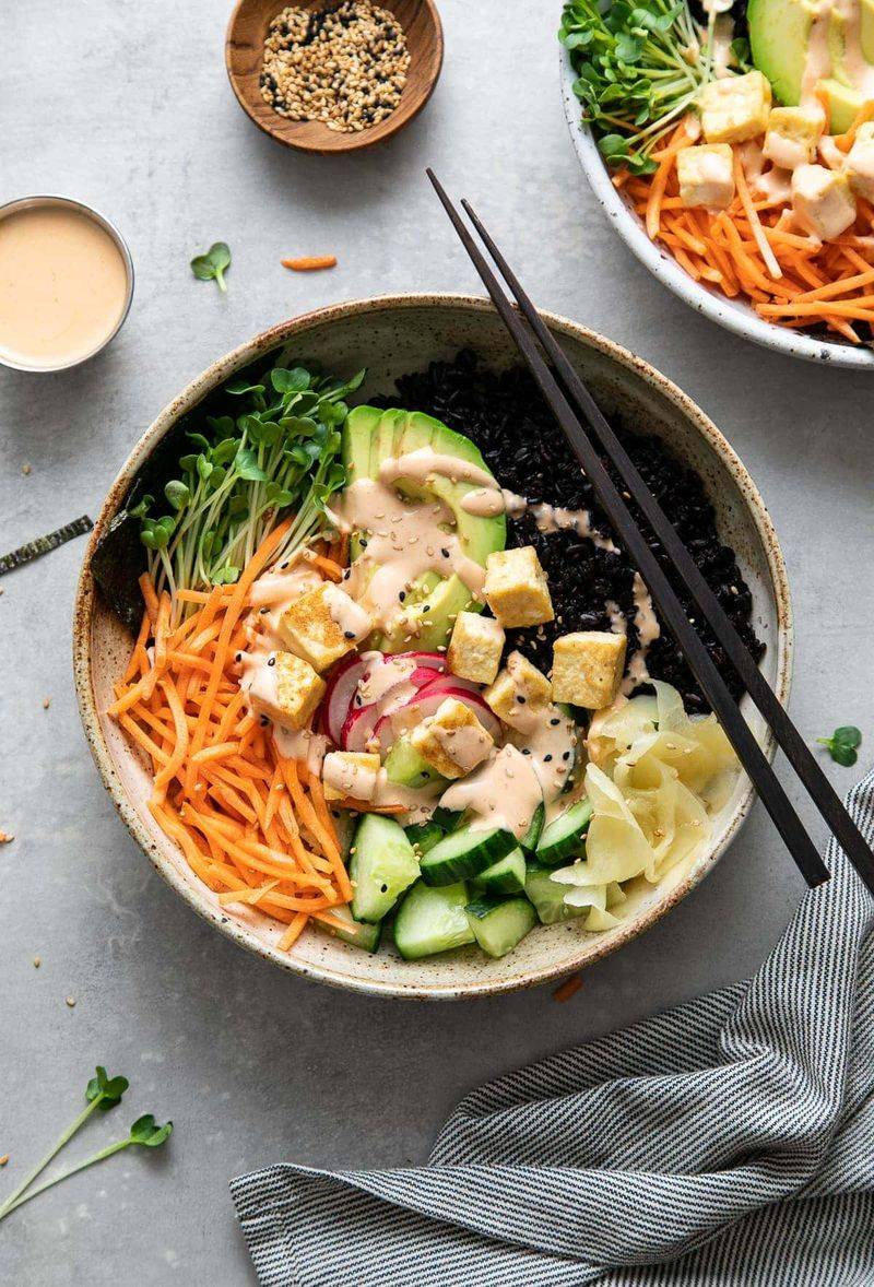 Deconstructed Sushi Bowl