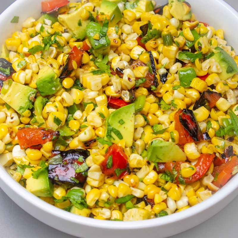Grilled Corn Salad