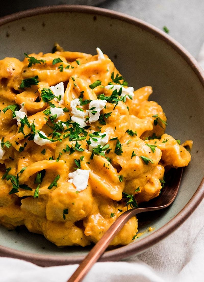 Roasted Butternut Squash Mac & Cheese