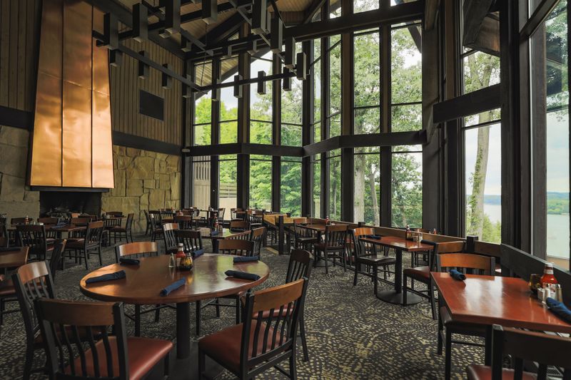 Bromfield's Dining Room at Mohican Lodge, Perrysville