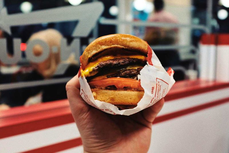 Pup 'N' Taco Chili Burger Sandwich