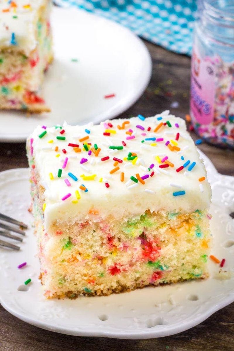 Funfetti Sheet Cake