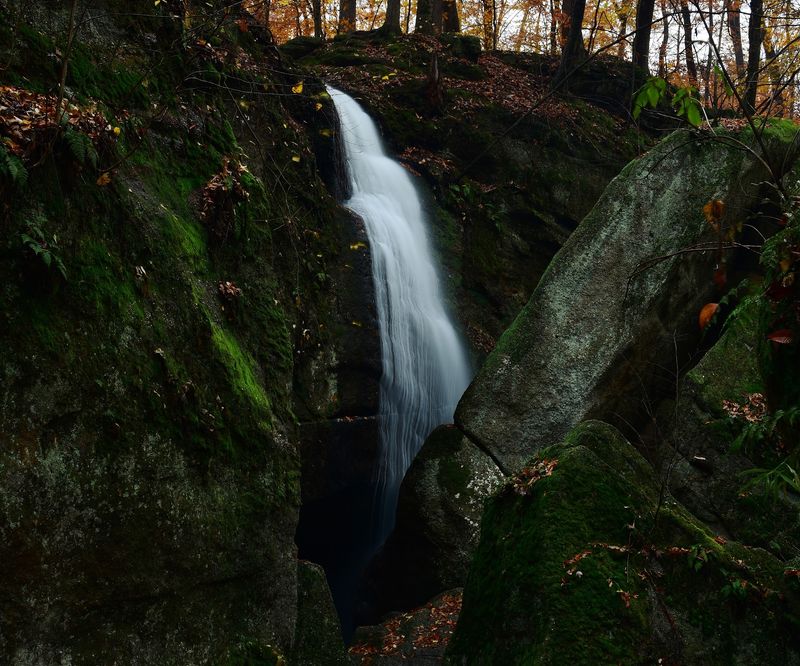 Cascade Falls At Nelson-Kennedy Ledges State Park, Garrettsville