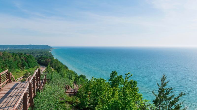 Arcadia, Tiny Village With Big Lake Michigan Views