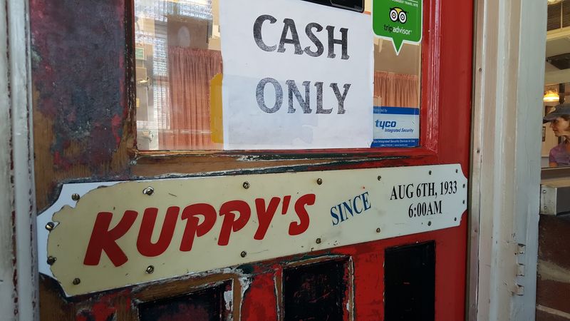 Cash Only, But There Is An ATM Right Inside