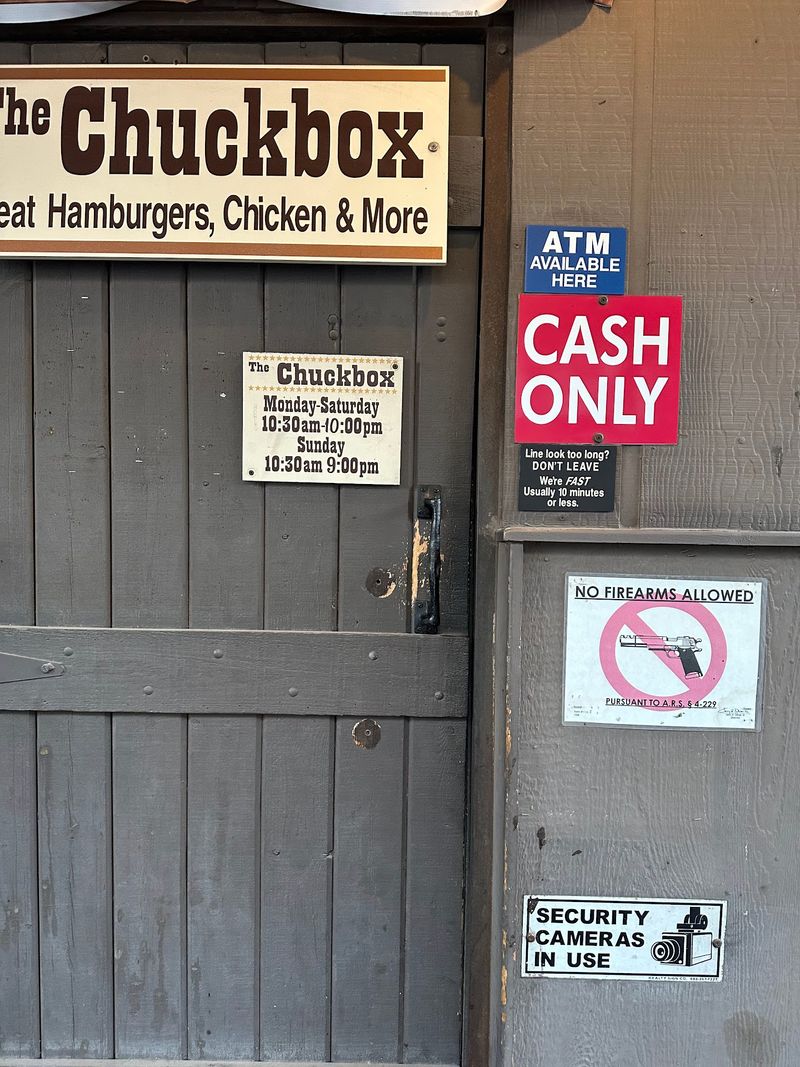 Cash Only, and Yes There's an ATM