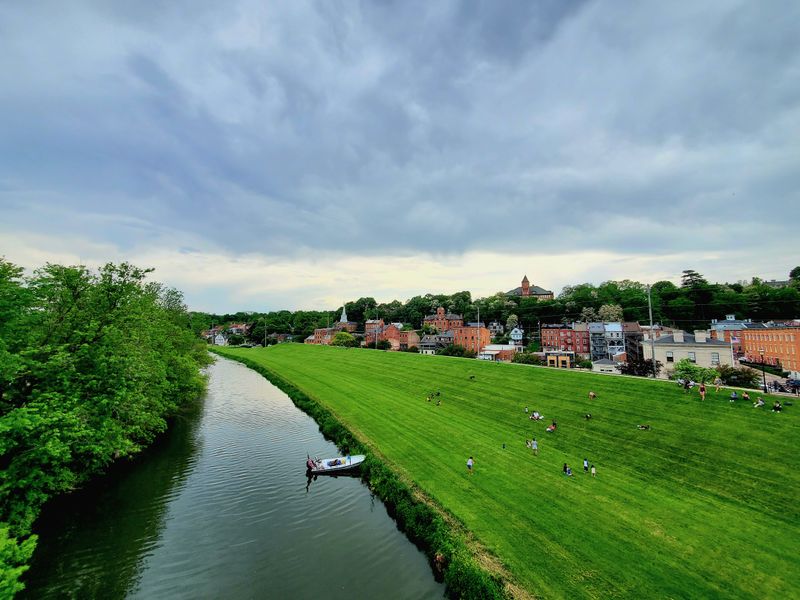 A River Walk With Storybook Curves