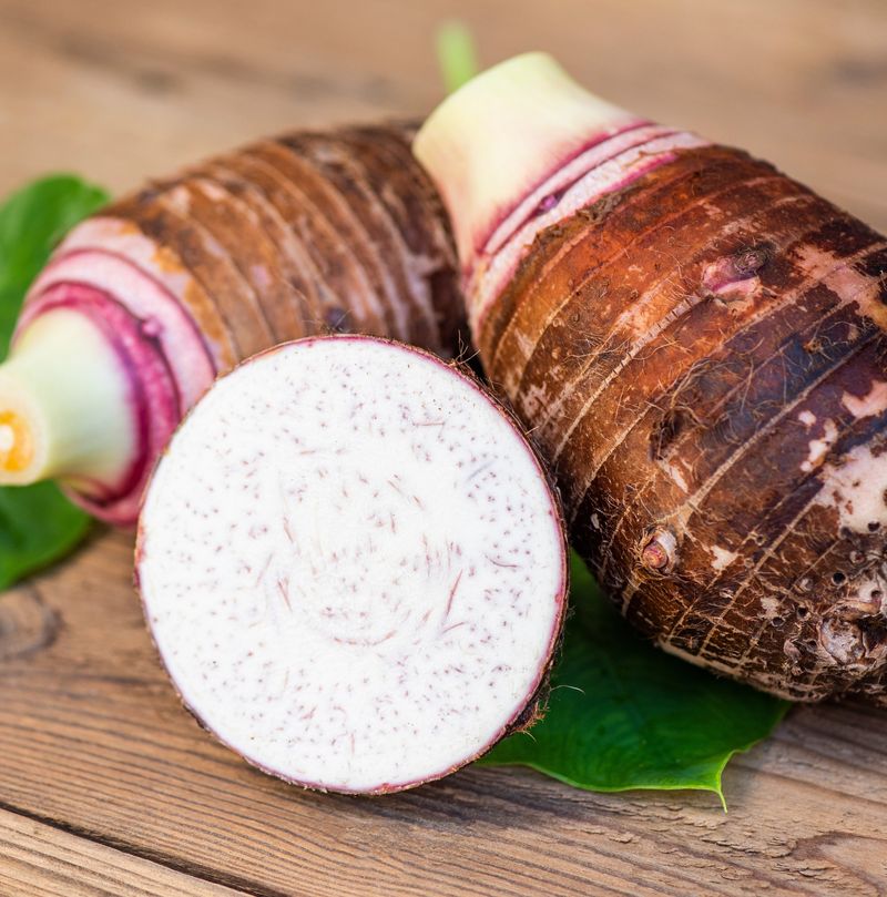 Taro Root: Itchy Irritant